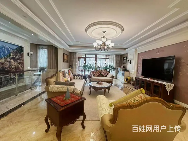 翠湖洋房一楼带地下复式结构，美式豪装百 院临公园使用260平 - 图片 2