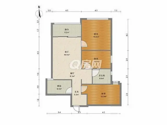 华发城建未来荟 精装修 3室 低总价，首付压力小 - 图片 9