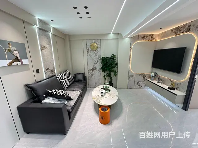 万达商圈 繁荣新都 精装修 电梯直达68平 赠送全新家具家电 - 图片 1