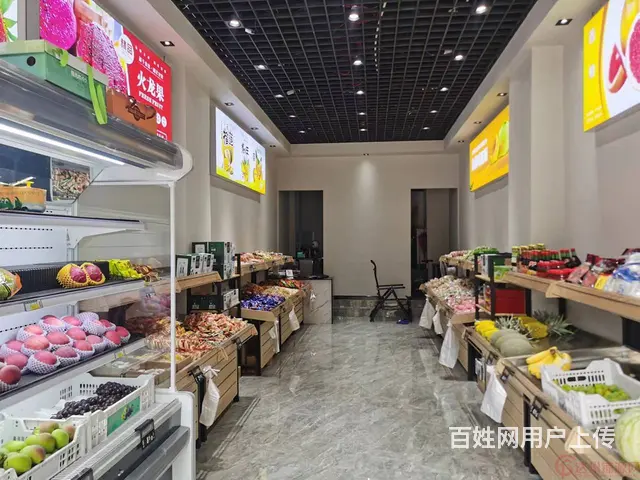 （达州铺源网）西外棕榈岛幼儿园楼下60㎡水果蔬菜生鲜店转让 - 图片 4