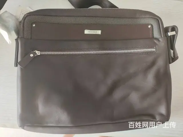 出售商场专柜鳄鱼恤品牌纯皮男包 - 图片 2