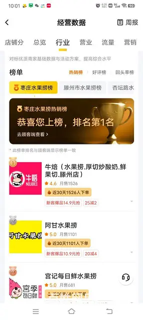 牛焙水果捞店整体转让，包教技术 - 图片 2