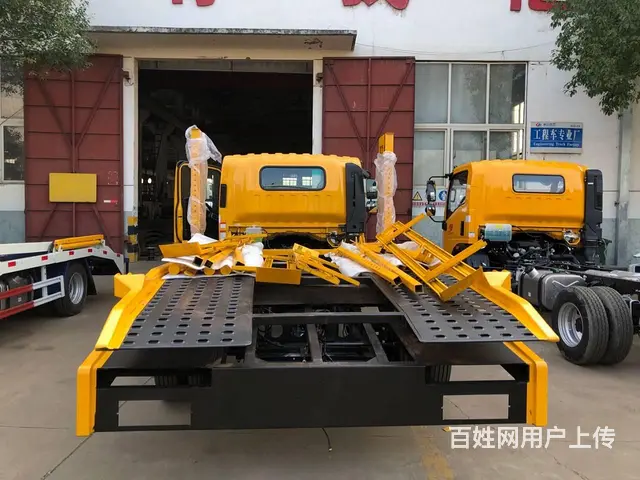 程力佳运轿运车豪沃蓝牌二位板轿运双层板轿运车多少钱 - 图片 5