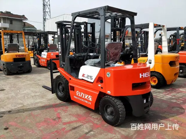 转二手废纸抱夹叉车-合力3吨圆夹抱叉车-纸卷夹抱车 - 图片 4