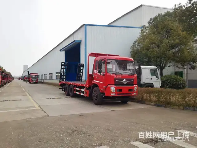 东风D3V后八轮挖机平板车 厂家电话 - 图片 2