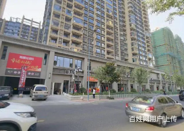 星河国际，恒大御景纯一层沿街商铺，武实小旁，人流旺大开间 - 图片 1
