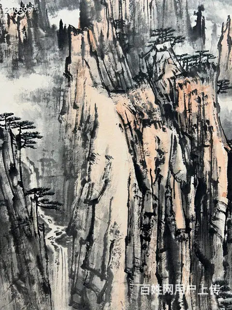 宋文治立轴  画芯尺寸91×56 - 图片 6