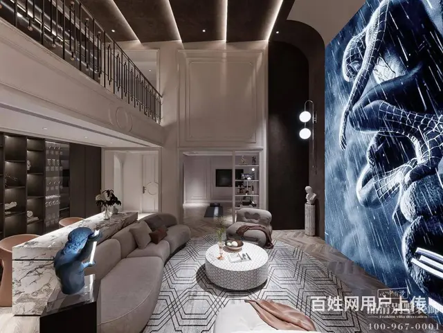 常州别墅装修 | 太湖院子850㎡法式轻奢风格案例 - 图片 9