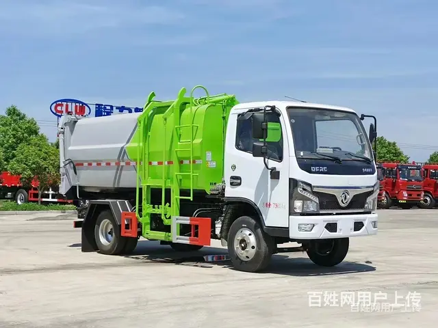 东风蓝牌5方挂桶垃圾车可分期包上户 - 图片 1