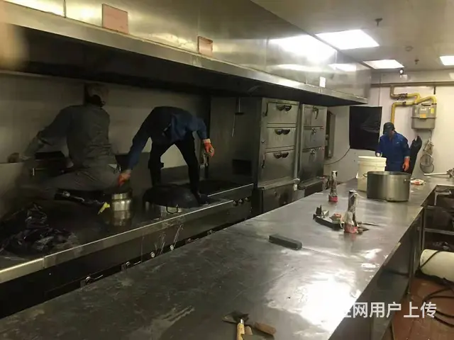 昆山花桥大型油烟管道清洗公司 专业清洗单位学校食堂 - 图片 2