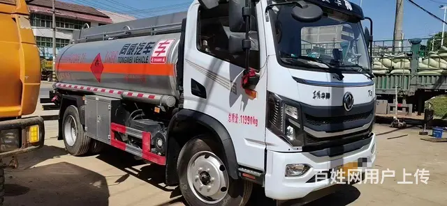 二手东风8吨油罐车加油车2023年2月湖北咸宁户 - 图片 3