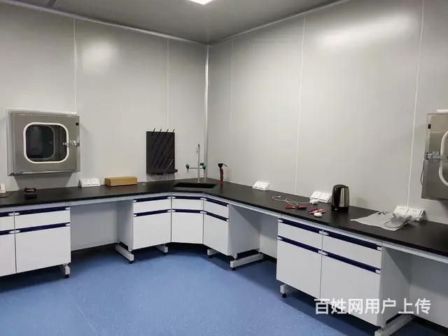 实验室家具试验台 钢玻试剂架 滴水架万象抽气罩 - 图片 2