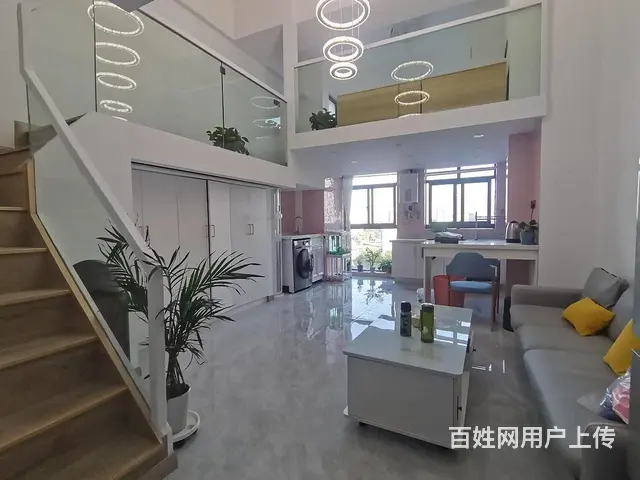 双十一特价！吾悦广场挑高4.5米复式公寓 民用水电带燃气 - 图片 1