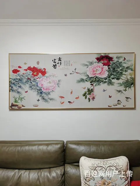 九成新客厅挂画 - 图片