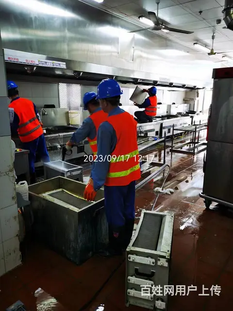 昆山锦溪学校食堂排烟系统清洗公司32030908 - 图片 6