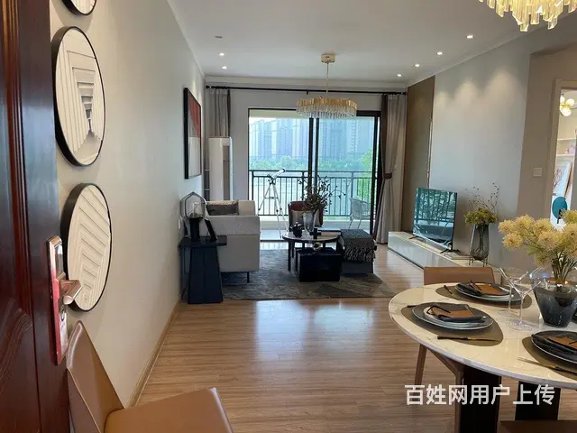 特价4开头湖景房送车位！高铁站对面碧桂园林语阁95平大阳台 - 图片 3