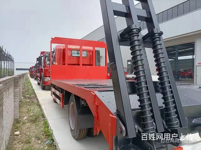 东风拉150挖机平板车 平板拖车 放心购买 - 图片 7