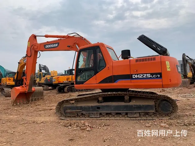 低价急转二手挖掘机斗山225-7手续全全国包送到家 - 图片 1