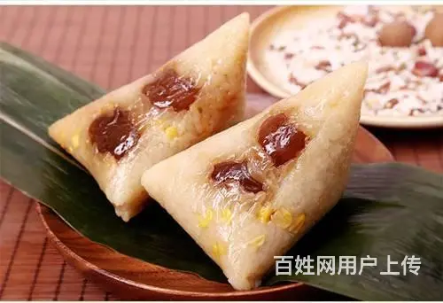 批发汉中市三角粽子四角粽子定制粽子批发团购竹筒粽子 - 图片 1