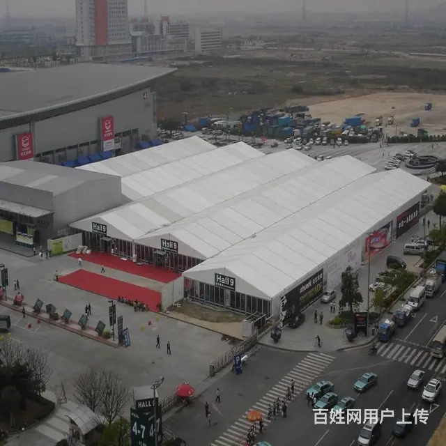 服装展销会篷房搭建内部无立柱可移动易拆搭 - 图片 6