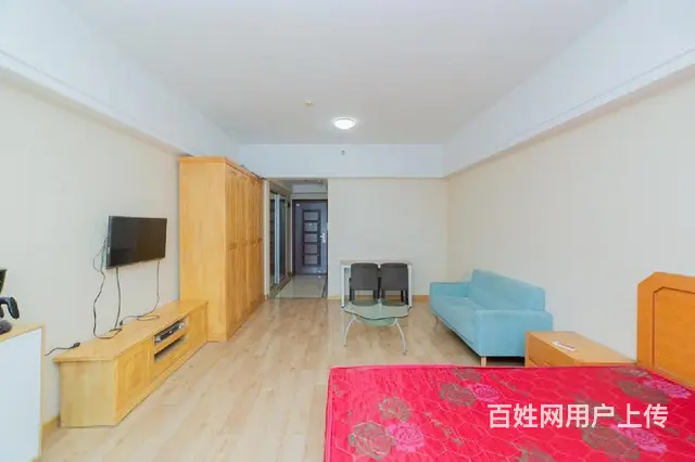 新上！精装一室一厅新北万达广场楼层好 民用水电带燃气可租可住 - 图片 3
