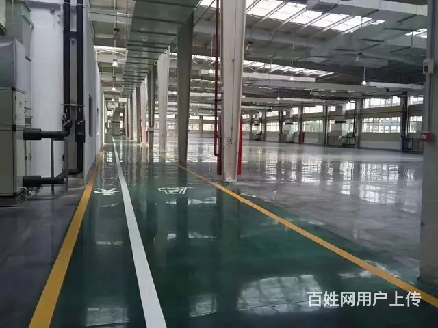 宁阳工厂耐磨地面漆 环氧自流平施工 - 图片 1