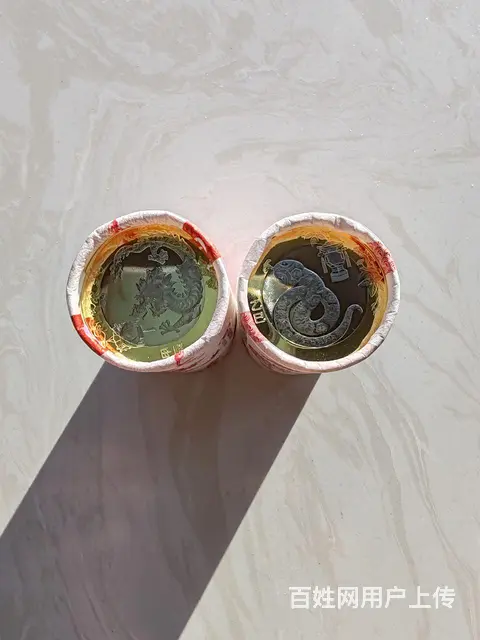 龙年蛇年纪念币各一卷打包出 - 图片 2