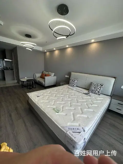 全景落地窗利时广场豪华装修边套公寓家电齐全拎包入住随时看房 - 图片 5