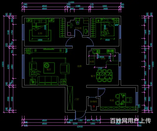 赤峰室内装修设计CAD培训 3D建模 V-RAY班 - 图片 1