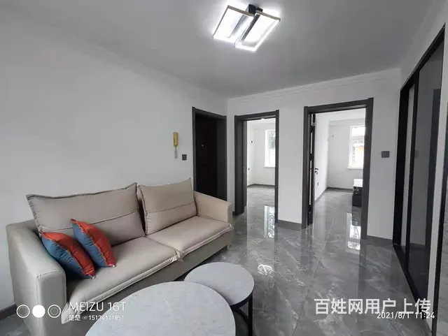 十二中学区幸福家园1楼56平南北精装地暖带家具无大税可贷款~ - 图片 7