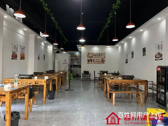 （四川铺鑫网）巴州区回风香榭林125平餐饮店转让 - 图片 4