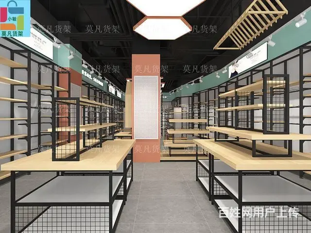 精品百货店道具装修设计图-莫凡货架供应商 - 图片 4