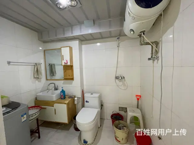 珠江路小学，四中学区，城南新苑车库上1楼91平，两室通厅格局 - 图片 8