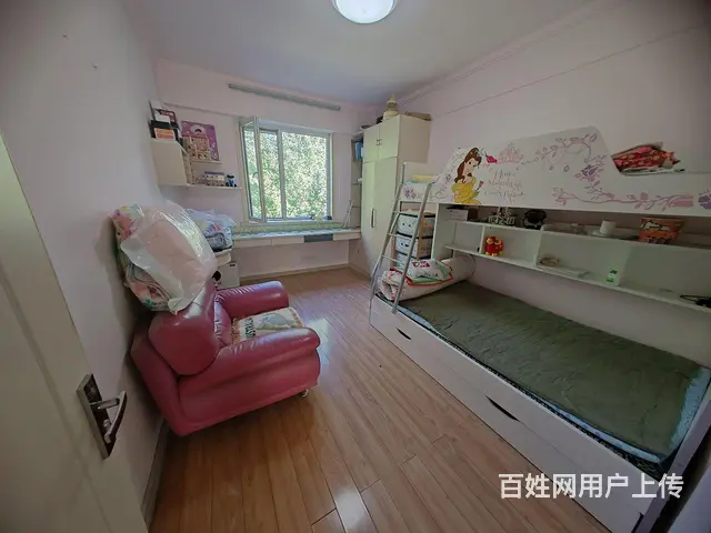 金叶帝王，多层车库上四楼100平米，两室两厅通厅格局，中等装 - 图片 5