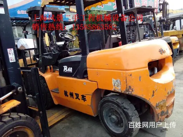 六安二手叉车市场，二手合力叉车，二手杭州叉车出售 - 图片 3