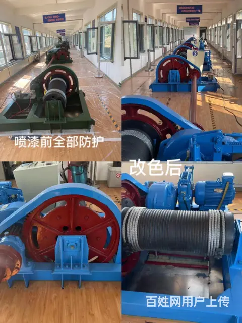 本司承接各种设备喷漆翻新除锈抛丸 - 图片 2