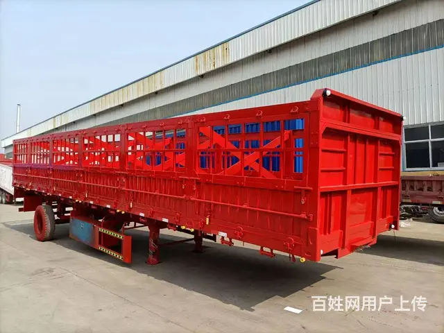 现车标箱侧翻自卸半挂车，轻型全新 - 图片 2