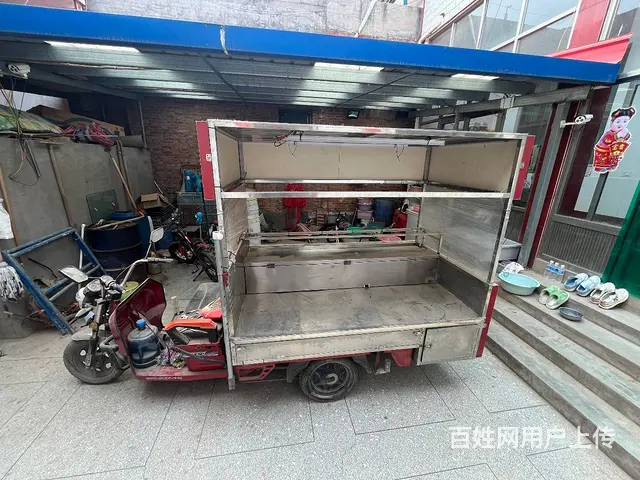 烤面筋小吃车诚心转 - 图片 3