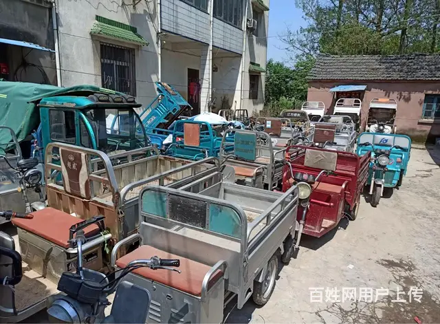 专业销售电动三轮车，新旧都有，满足各种用途小吃，工 - 图片 2