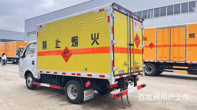 3.7米涂逸汽油版蓝牌9类杂项厢式运输车图片和视频 - 图片 6