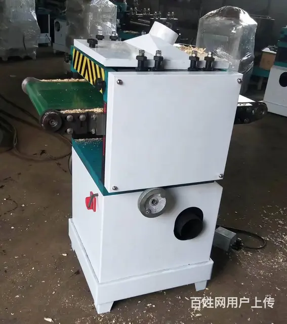 木工压刨机小型自动刨木机床螺旋刀木线机厂价批发 - 图片 1