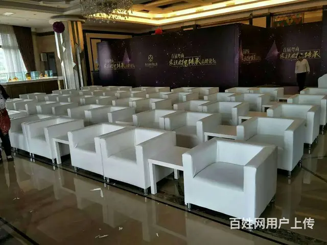 广州展会单人沙发茶几租赁 - 图片 4