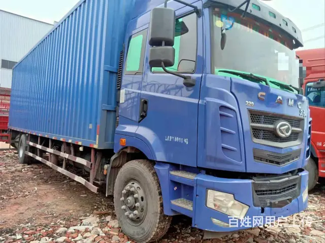国五，华菱大单桥厢式货车9米6货车220马力 - 图片 2