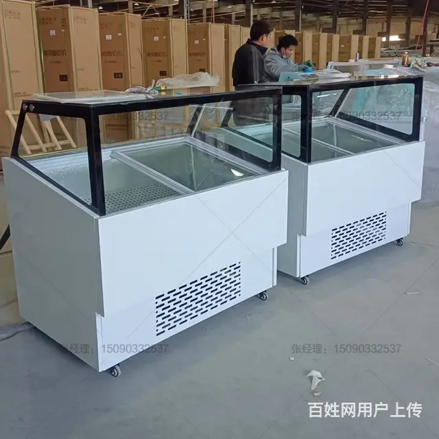 移动摆摊冰柜冰激凌柜台式冰柜生产厂家 - 图片 5