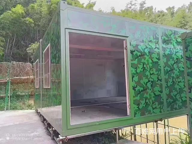 活动房 住人集装箱 室内隔墙围挡工地围挡 厂房隔断隔墙 - 图片 5