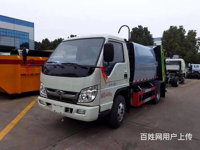福田蓝牌4.5方压缩式垃圾车 - 图片 5