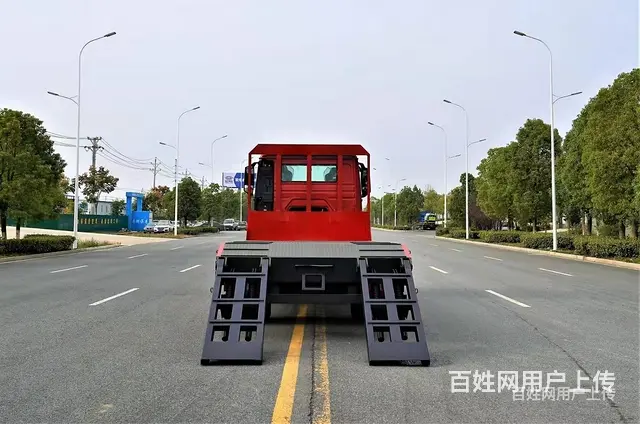 国六黄牌单桥挖机拖板车 平板车 双12特惠 - 图片 9