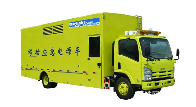 新疆厂家直销电源车500KW上柴 - 图片