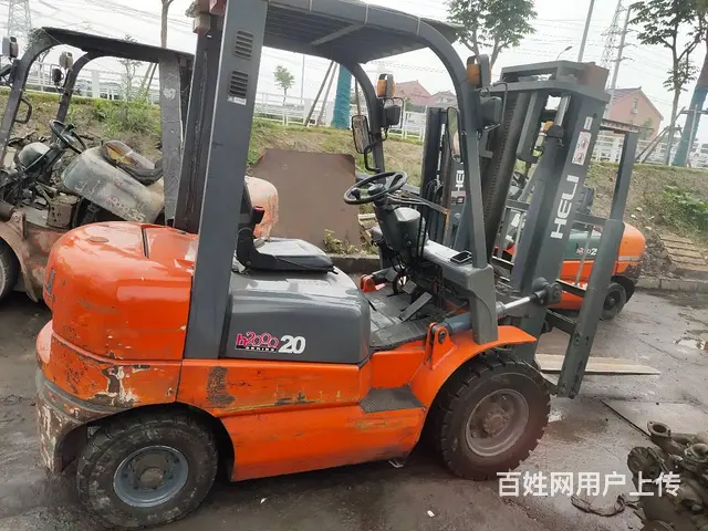 1吨-5吨二手柴油电瓶抱夹叉车出售，货到付款 - 图片 2