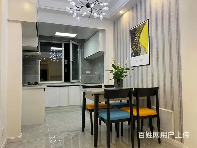 新一中学区 小三室  凌河现代城 4楼 106平 三居  双 - 图片 5